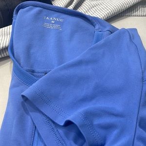 Selling my one set scrub of jaanuu- ceil blue. Top medium / pant small .